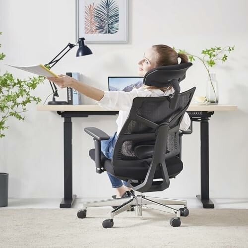 Chaise de Bureau Ergonomique HOLLUDLE
