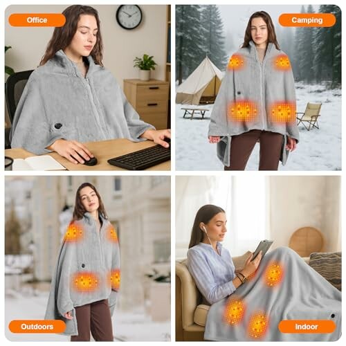 Couverture Chauffante Moteoza